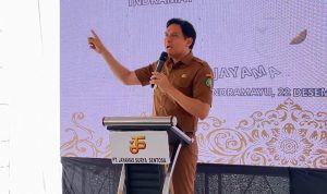 Perkuat Perekonomian Kota Mangga, Bupati Lucky Hakim Letakan Batu Pertama di Kawasan Industri di Desa Mekarwaru